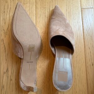 Dolce Vita Lexy Heels Camel Suede Size 12